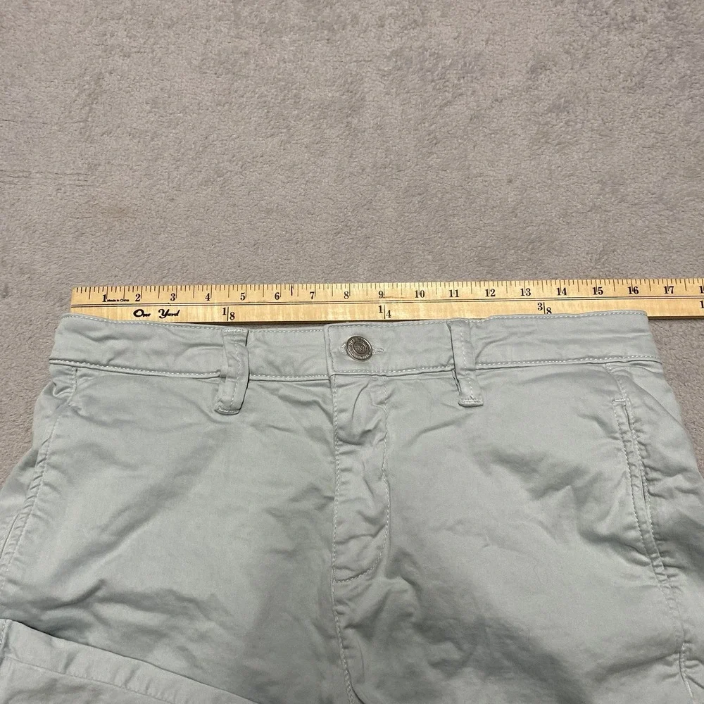 Mavi‎ Shorts Mens 31 Light Blue Green 8.5